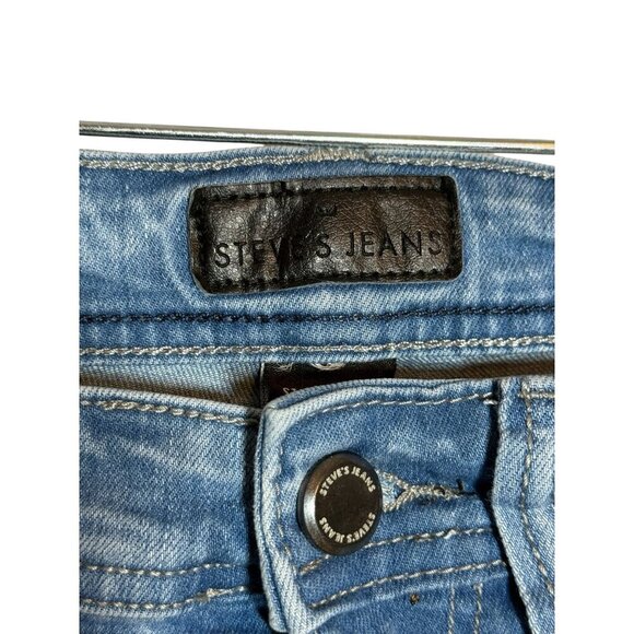 Steves Jeans Light Wash Denim Mens Slim Fit Size 30/32 Cotton Blend - Picture 4 of 7